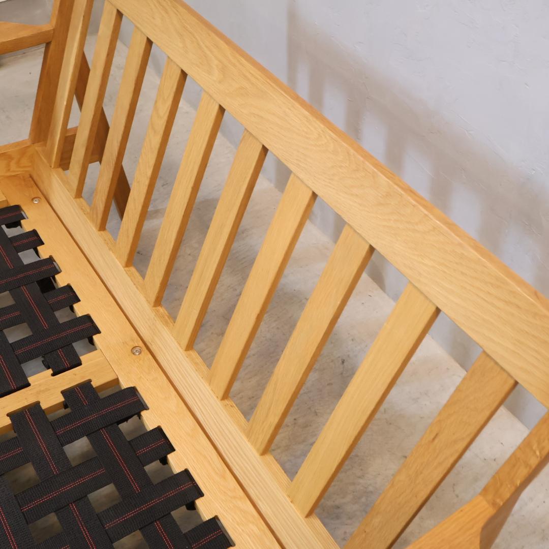 Karfカーフ Tlime+ 2seat sofa オーク材 2人掛けソファ