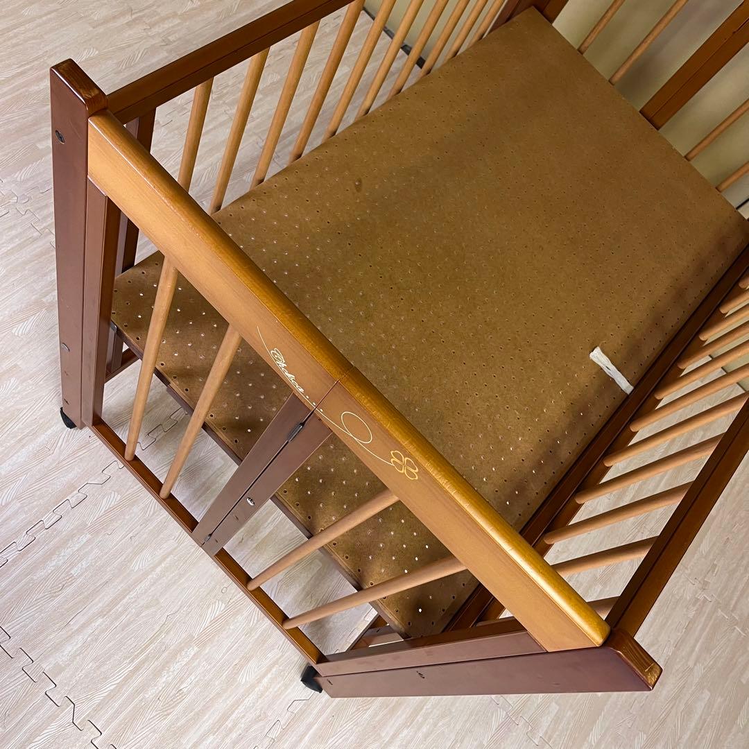 除菌清掃済　日本製　スリーピー　折畳　ワンタッチハイベッド　チェルシー　ブラウン