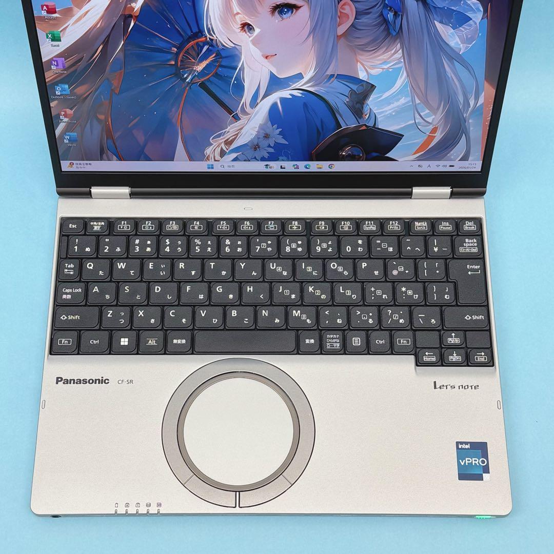036 極美品 580時間 レッツノートSR4 i5 第13世代 office