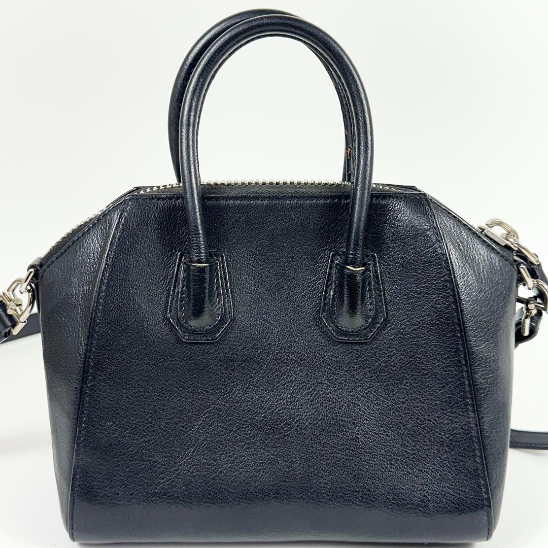 GIVENCHY アンティゴナ ミニ レザー 2WAY ショルダーバッグ 黒