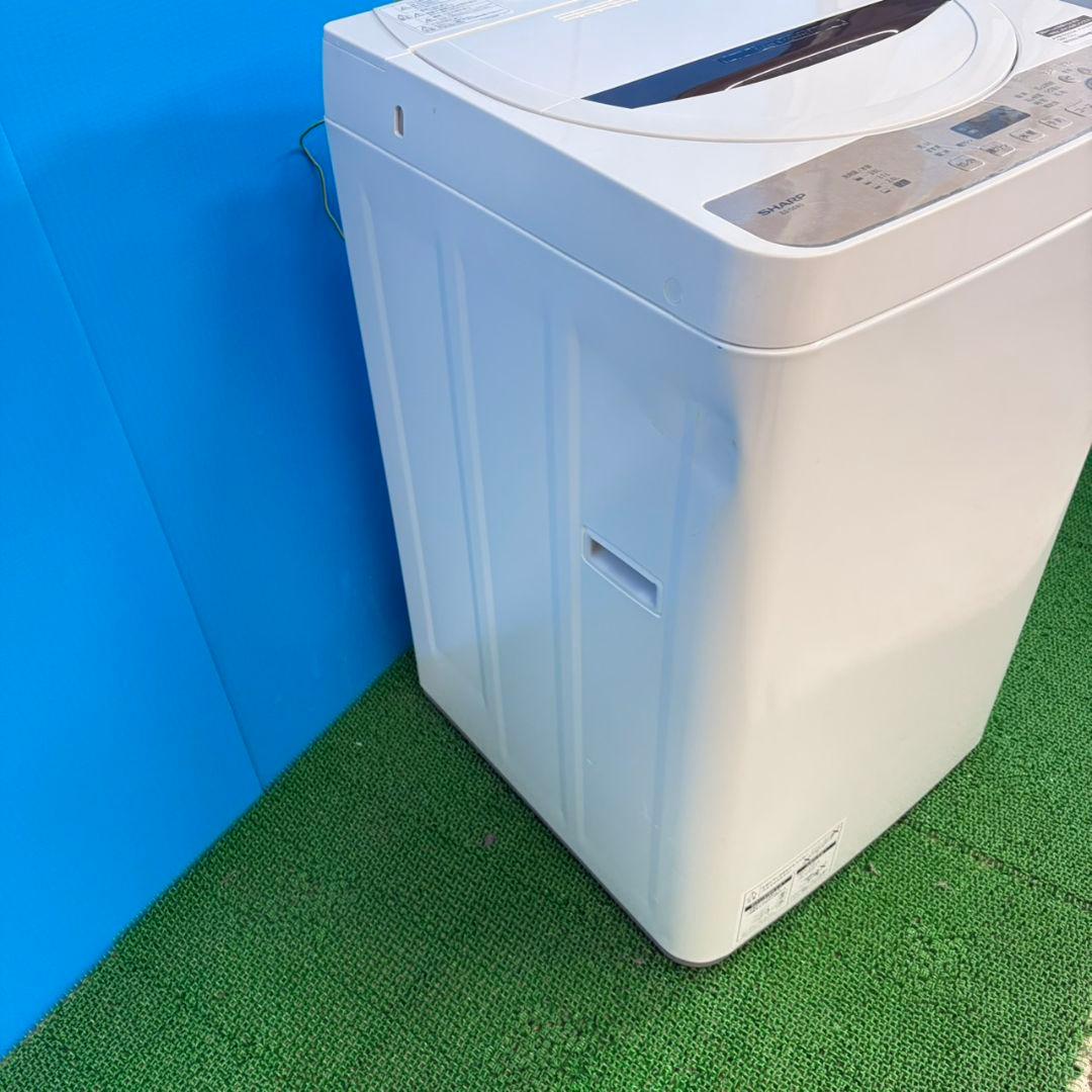 743 SHARP　単身者向け　洗濯機　穴無し槽　６キロ　関東配送設置無料