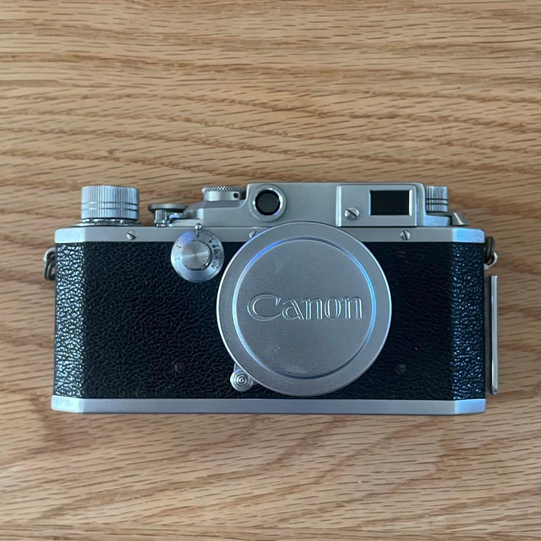 Canon II S改＋50mm F1.8 銀鏡胴 整備済