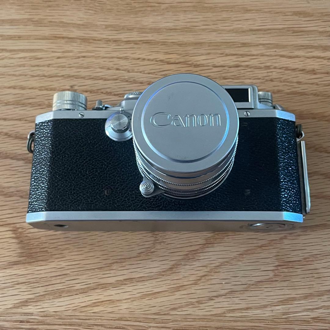 Canon II S改＋50mm F1.8 銀鏡胴 整備済