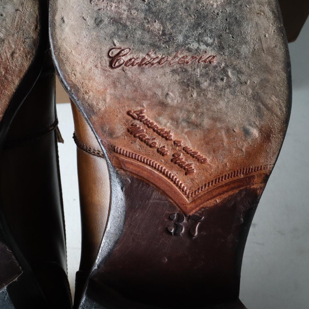 希少　ブランキーニカルツォレリア　最上級ライン　ローファー　37 24cm