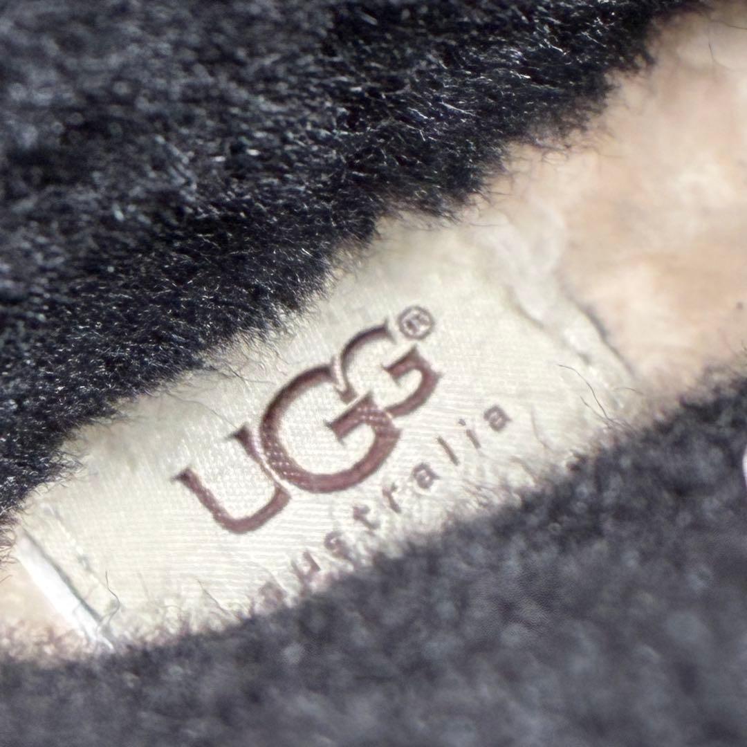 美品 UGG アグ PATTEN パッテン ムートンブーツ ワークブーツ
