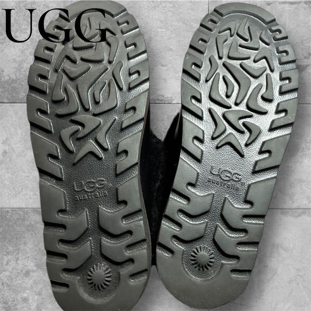 美品 UGG アグ PATTEN パッテン ムートンブーツ ワークブーツ