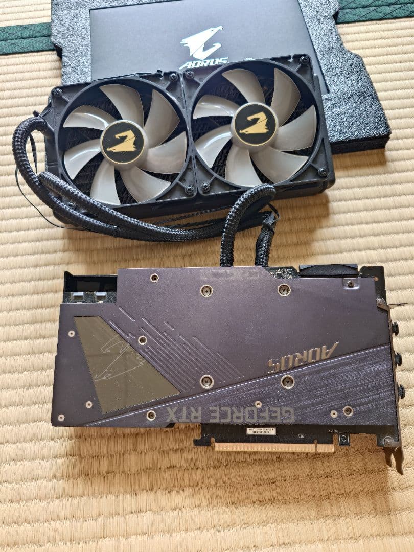 AORUS RTX 3090 XTREME水冷クーラグラボ　美品