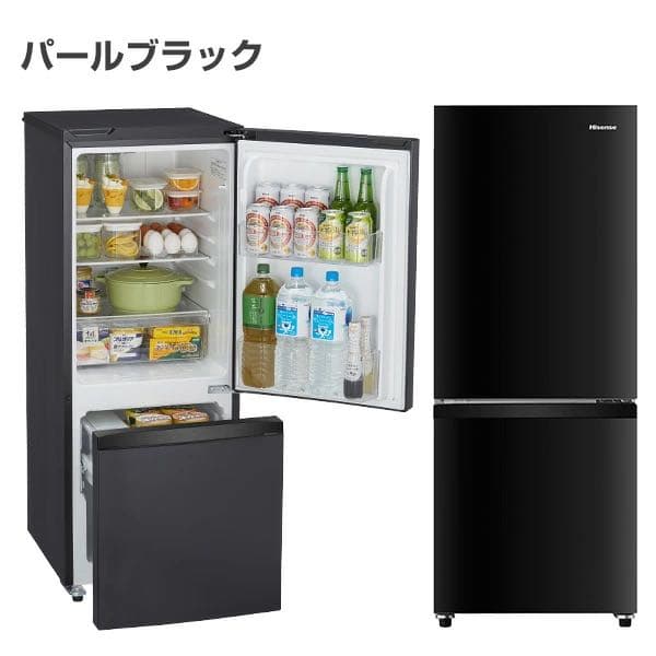 冷蔵庫 2ドア 冷凍冷蔵庫 154L (冷蔵室108L/冷凍室46L)