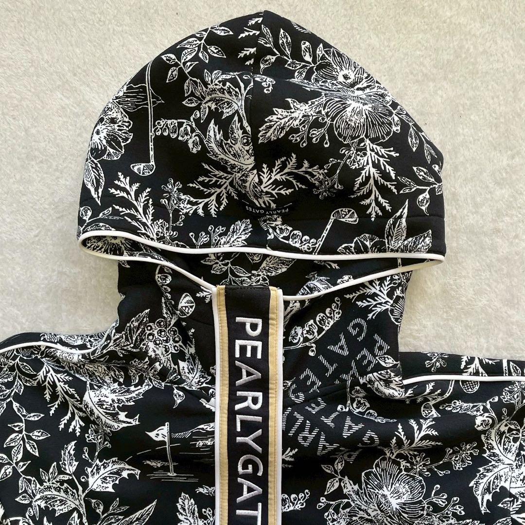 パーリーゲイツ 　近年モデル　花柄　パーカー　ジャケット