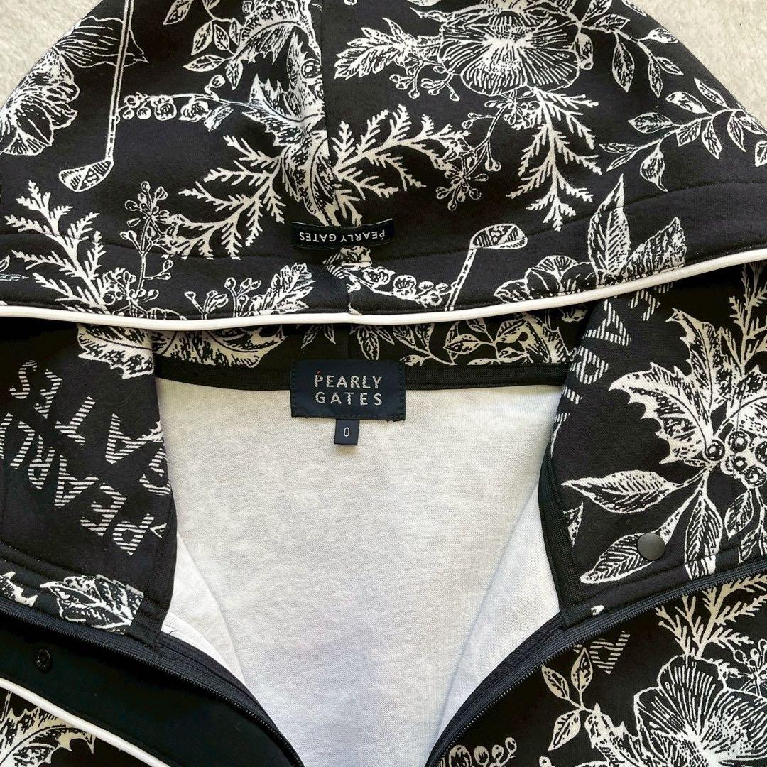 パーリーゲイツ 　近年モデル　花柄　パーカー　ジャケット