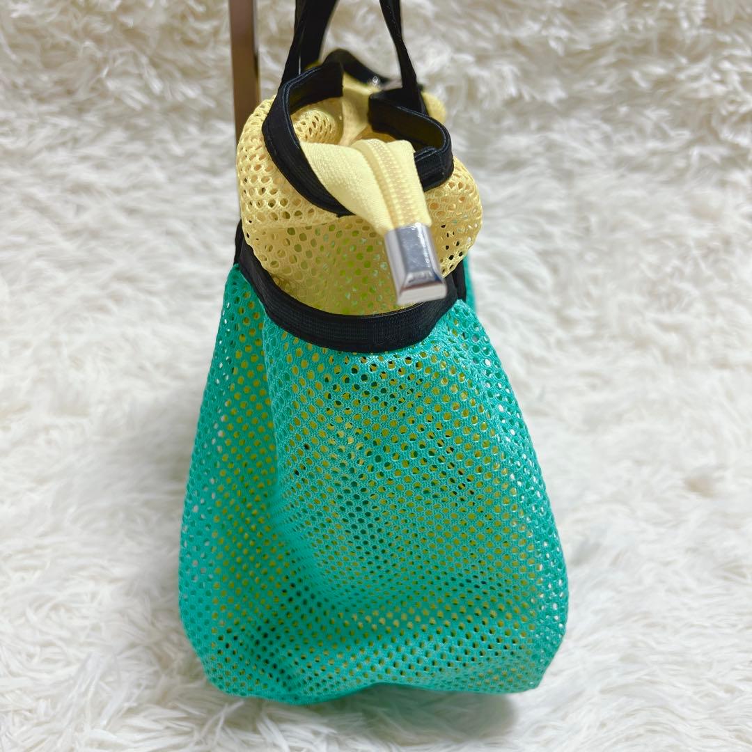 ✨希少美品 ムータマリン メッシュ ミニ トート カート ハンド バッグ 完売品