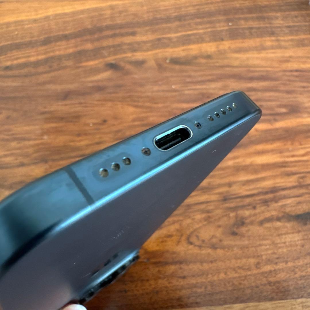 ポ*チ様 iPhone15pro 128GBブルーチタニウム