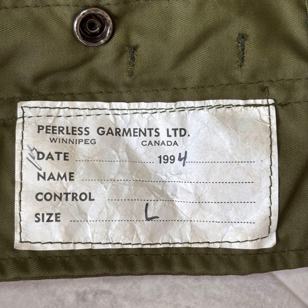 【実物】カナダ軍 ECW フルセット モッズコート コンバットパーカー Lサイズ