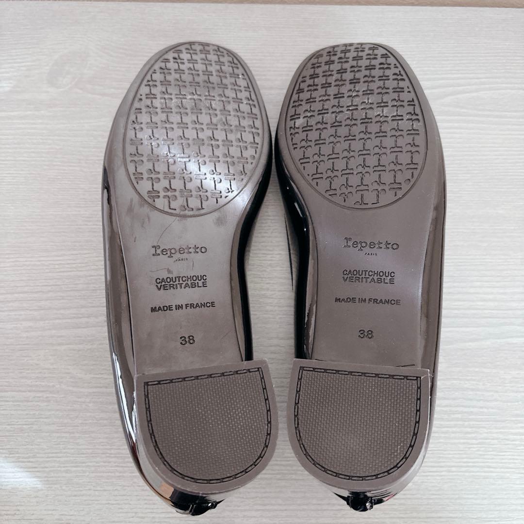 美品♡repetto レペットCamille カミーユ バレエシューズ 黒38