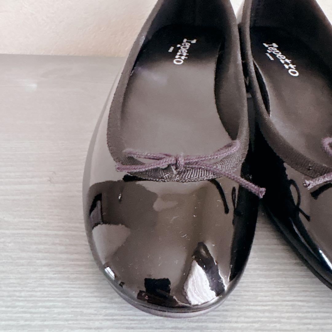 美品♡repetto レペットCamille カミーユ バレエシューズ 黒38