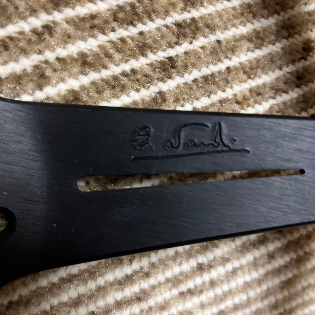 ナルディステアリング パンチングレザー レッドステッチ ディープコーンFET美品