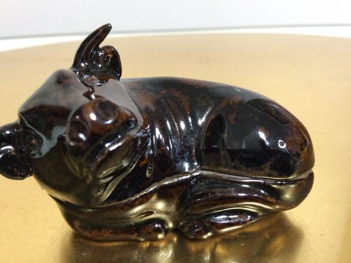 干支　　香合　　　丑