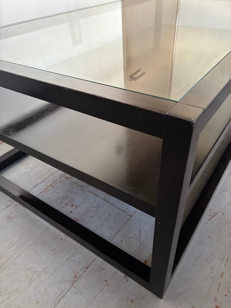 TIME & STYLE タイムアンドスタイル LLOYD ガラステーブル