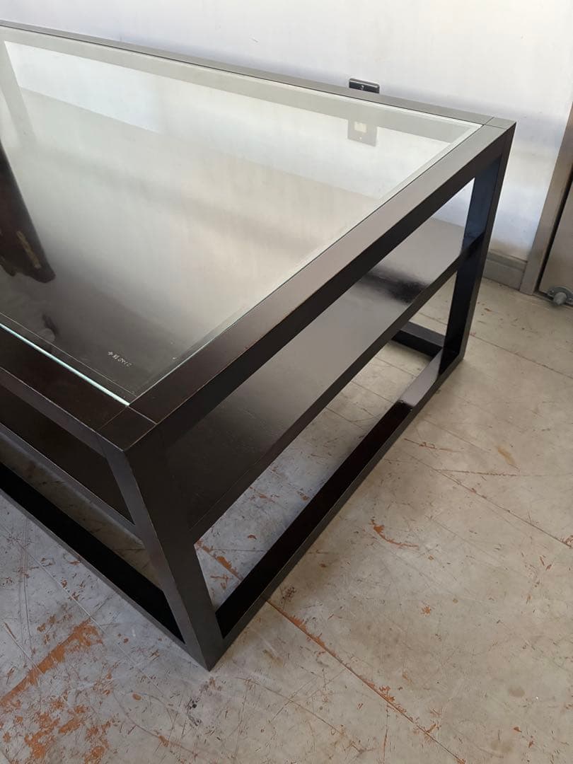 TIME & STYLE タイムアンドスタイル LLOYD ガラステーブル