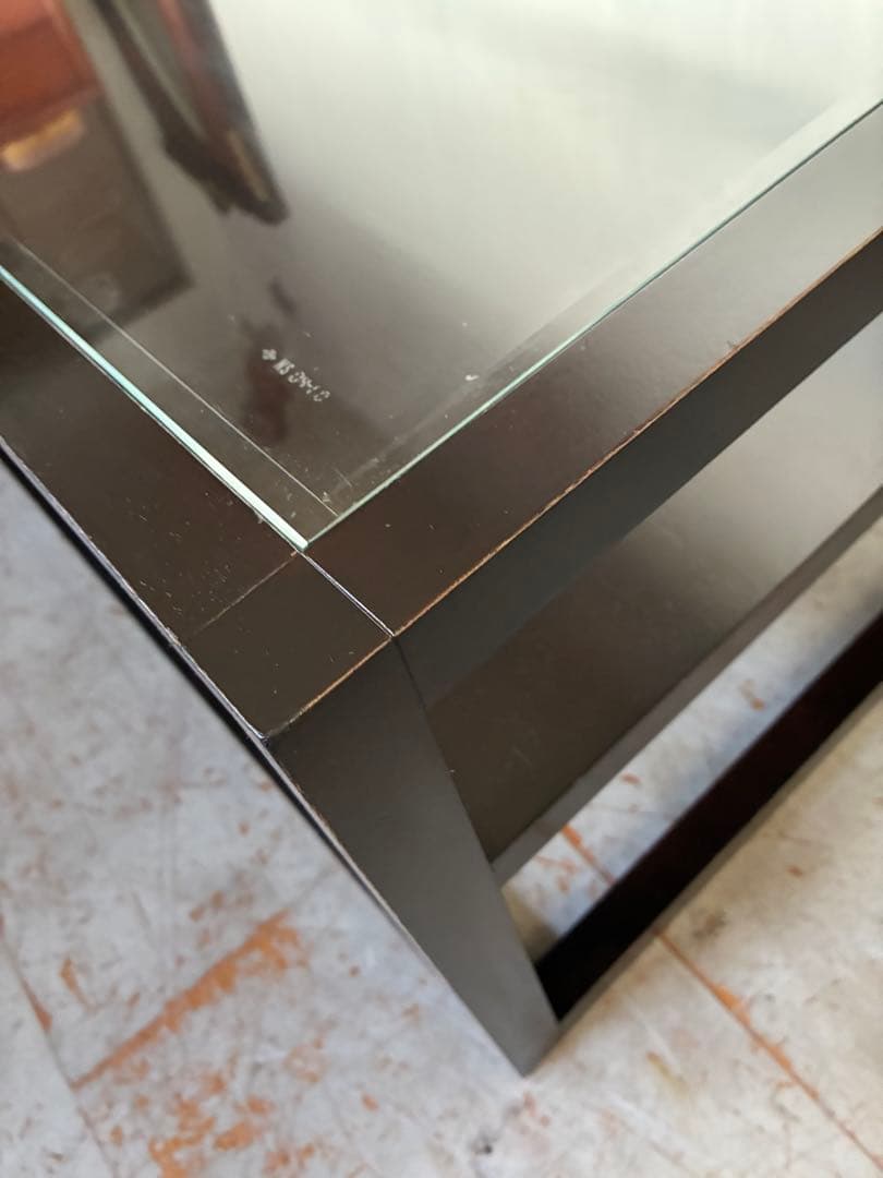 TIME & STYLE タイムアンドスタイル LLOYD ガラステーブル