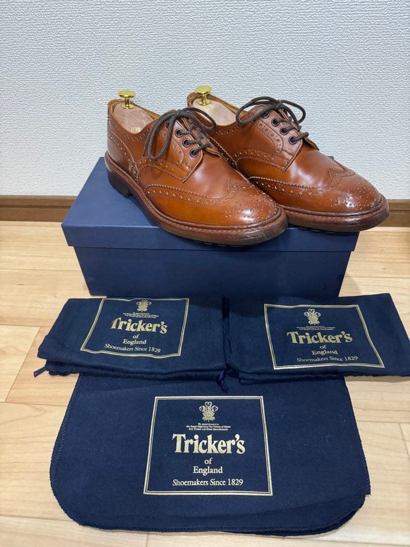 定価11万円トリッカーズバートンマロンUK8フィッティング5