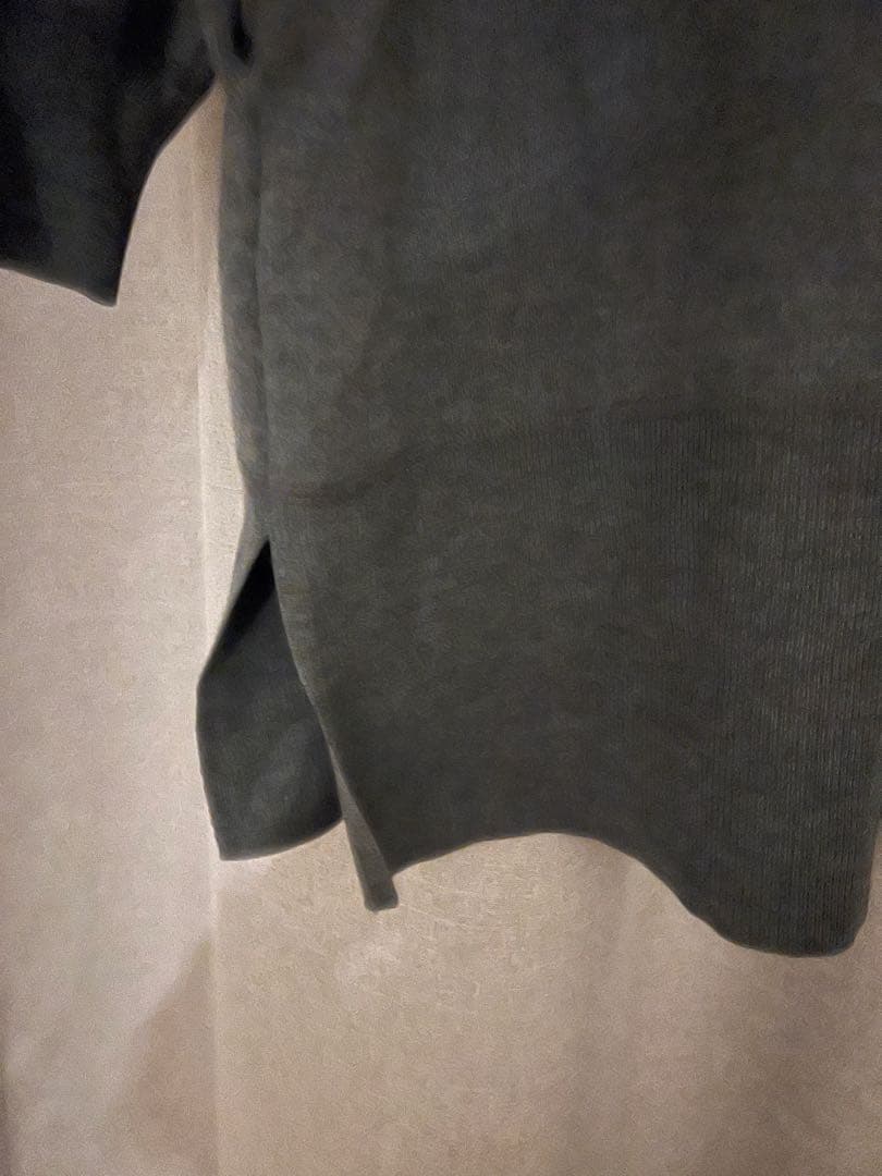 ADAWAS アダワス　ポロ襟　ラガーシャツ風ミニワンピース