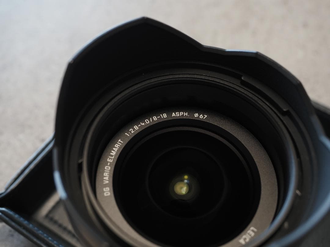 美品　LEICA DG VARIO-ELMARIT 8-18mm