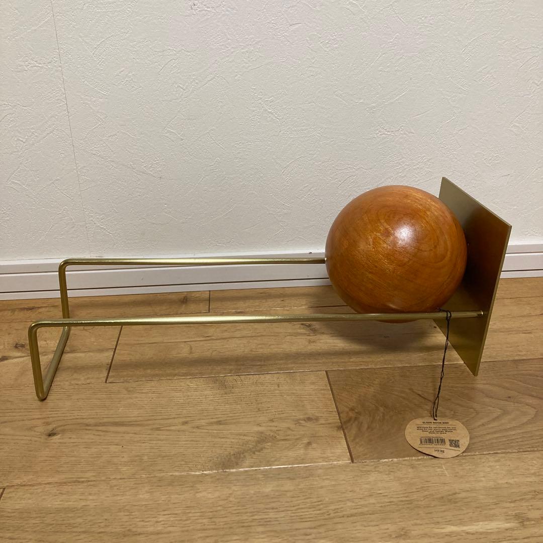 HERE by DETAIL スロープブックエンド　ゴールド