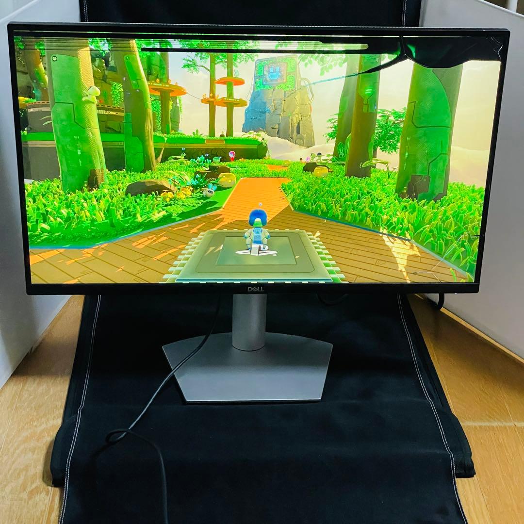 DELL 27インチ4Kモニター S2722QC本体 画面ひびありジャンク