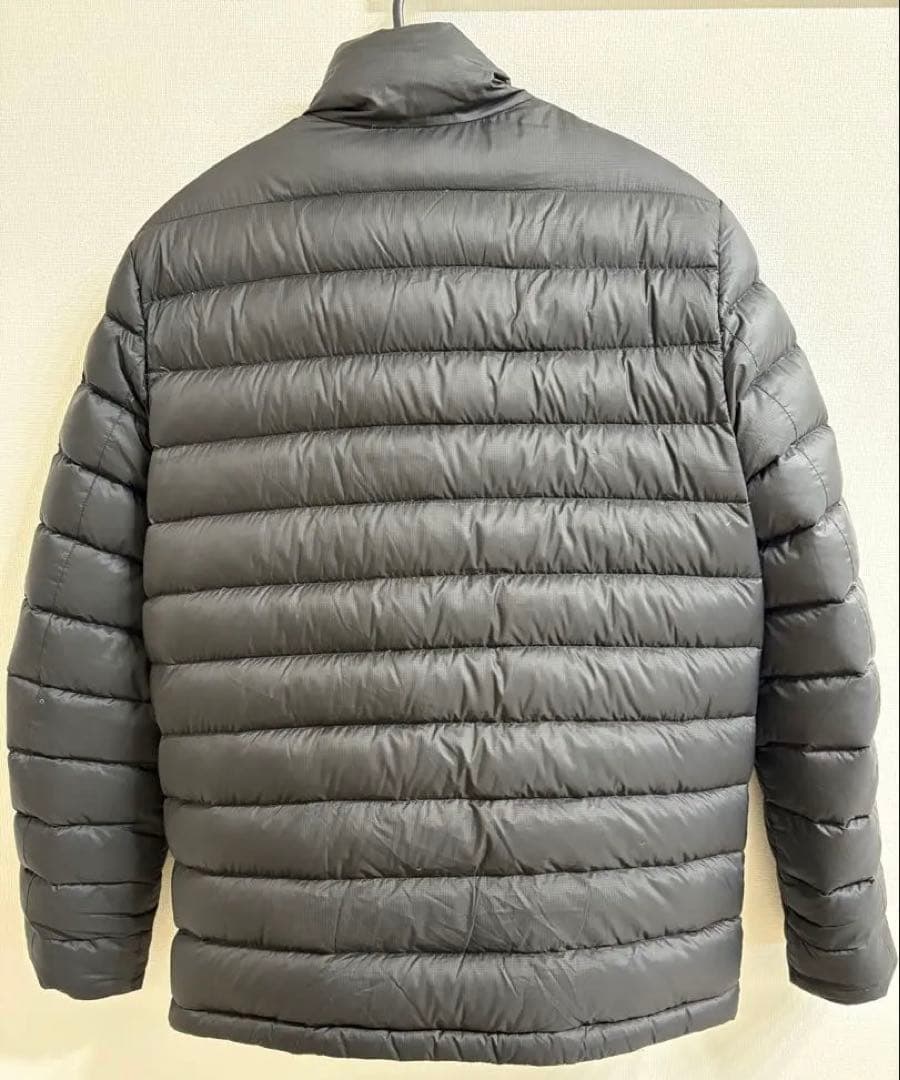 正規品 WOOLRICH ダウンジャケット メンズ M ブラック ライトダウン