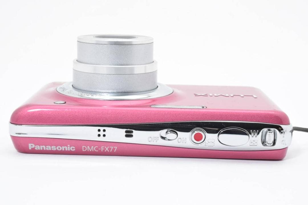 【美品】 Panasonic LUMIX DMC-FX77 ピンク #103