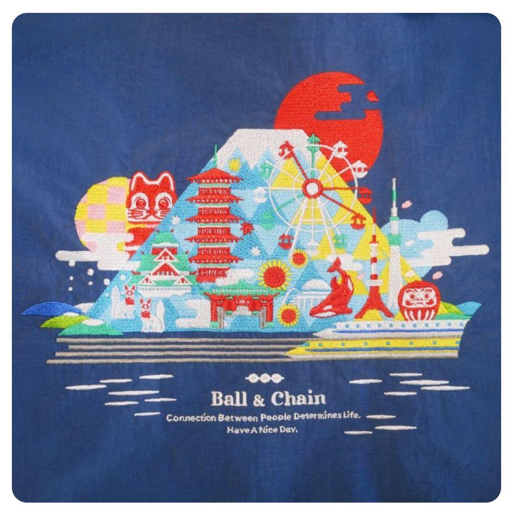 【正規品】Ball&Chain 東海道新幹線 限定エコバッグ ネイビー