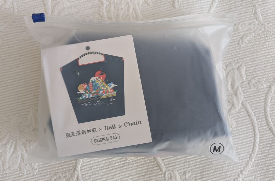 【正規品】Ball&Chain 東海道新幹線 限定エコバッグ ネイビー