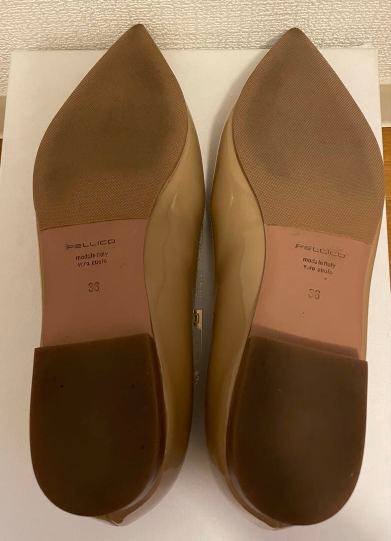【PELLICO】ANIMA アネッリ エナメル パンプス　23㎝
