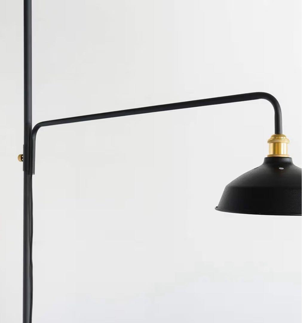 DRAW A LINE ランプアーム ブラック 幅91.5cm D-BLL-BK