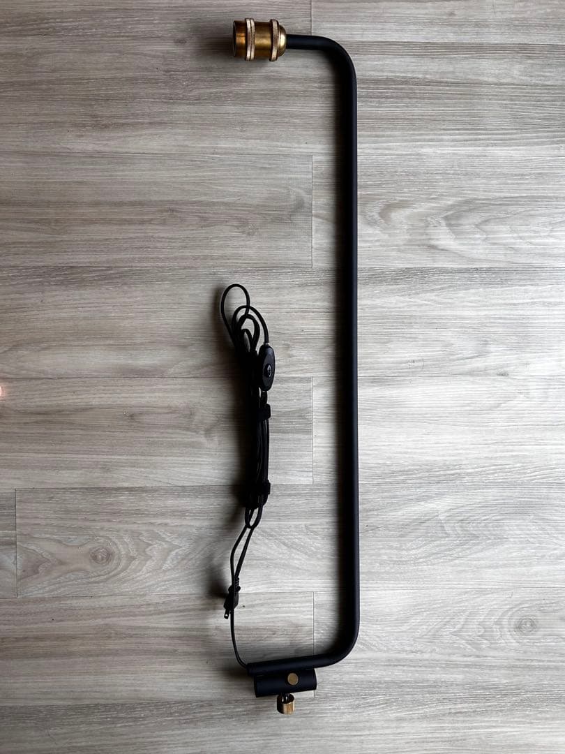 DRAW A LINE ランプアーム ブラック 幅91.5cm D-BLL-BK