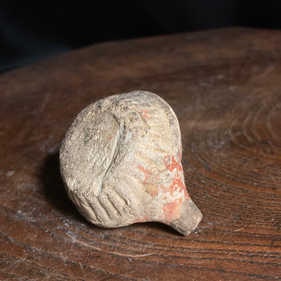 新年赤札セール❗️【ギャラリー三益】古美術　宋代磁州窯　古赤絵水滴