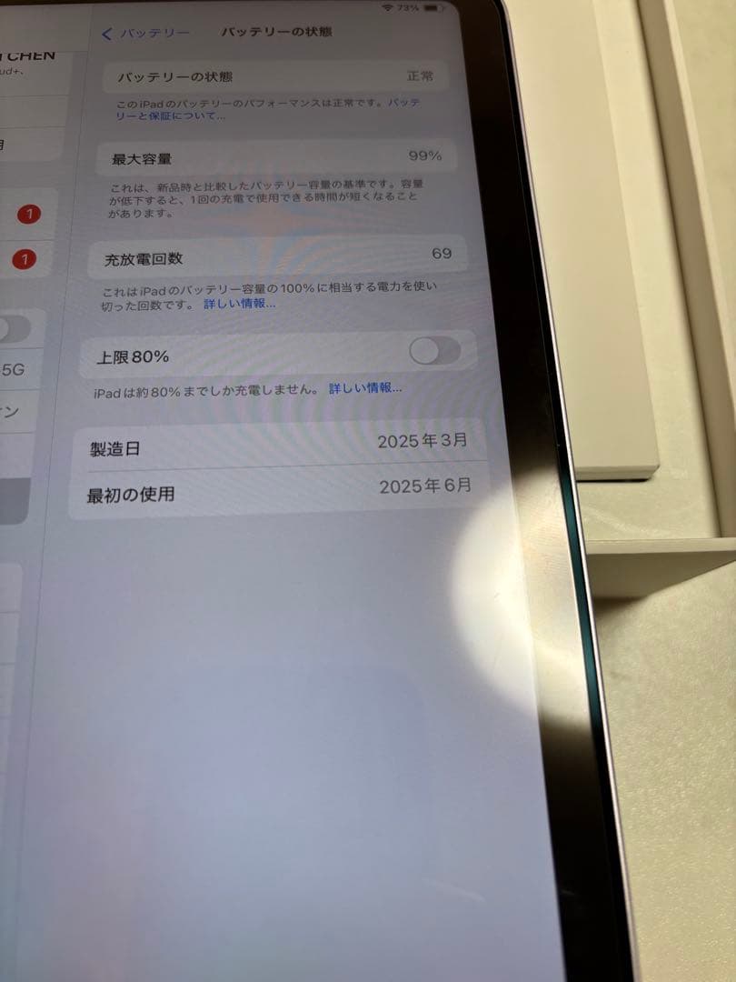 i padmini a17pro 128GB セルラー　パープル