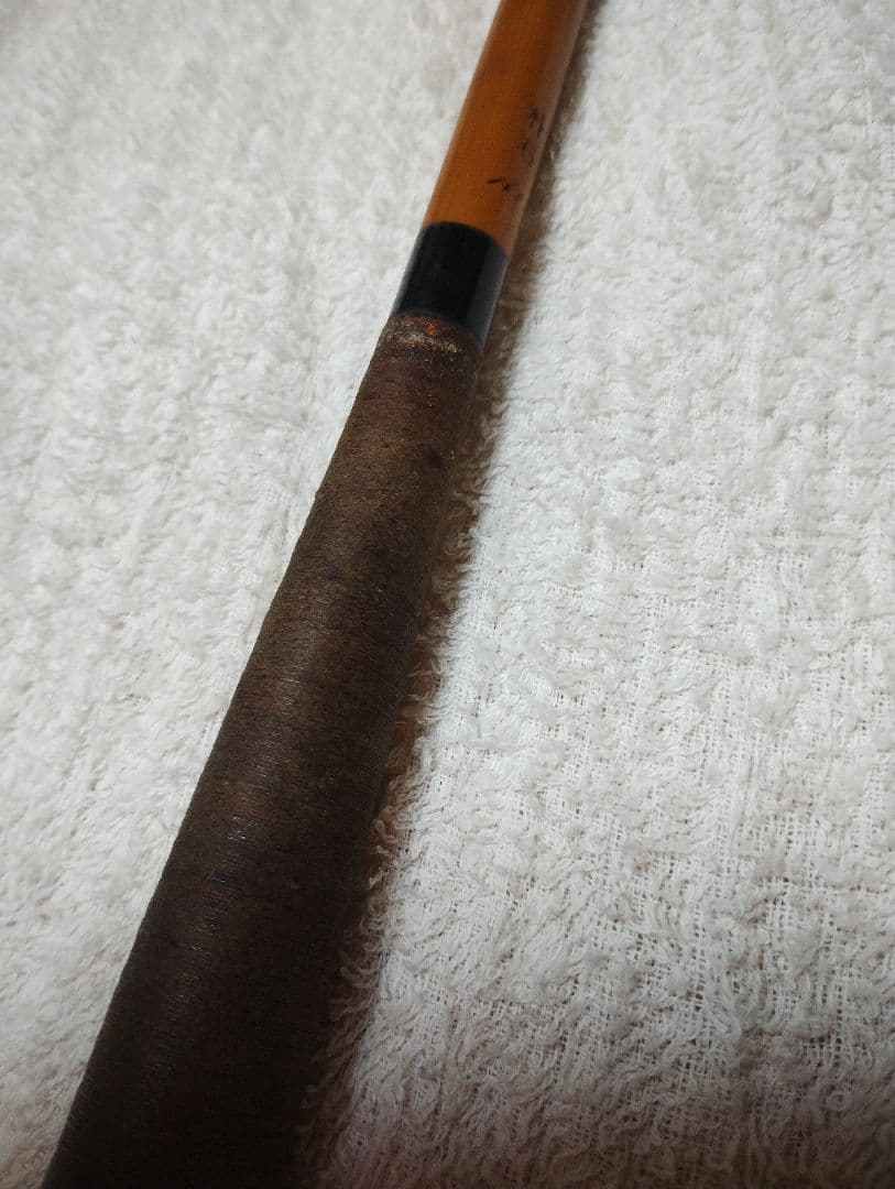 ヘラブナ釣り竿　竿師朴石１６尺竹