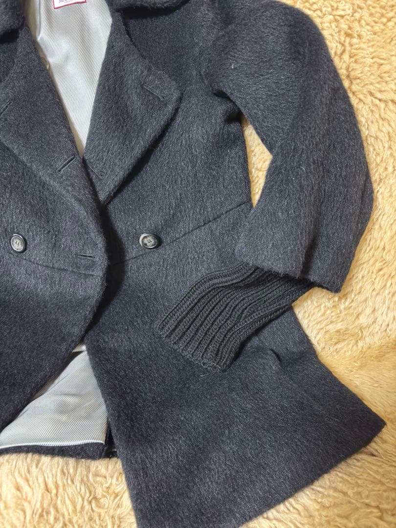 マックスマーラ　超美品　アルパカウールコート ダブルブレスト　38
