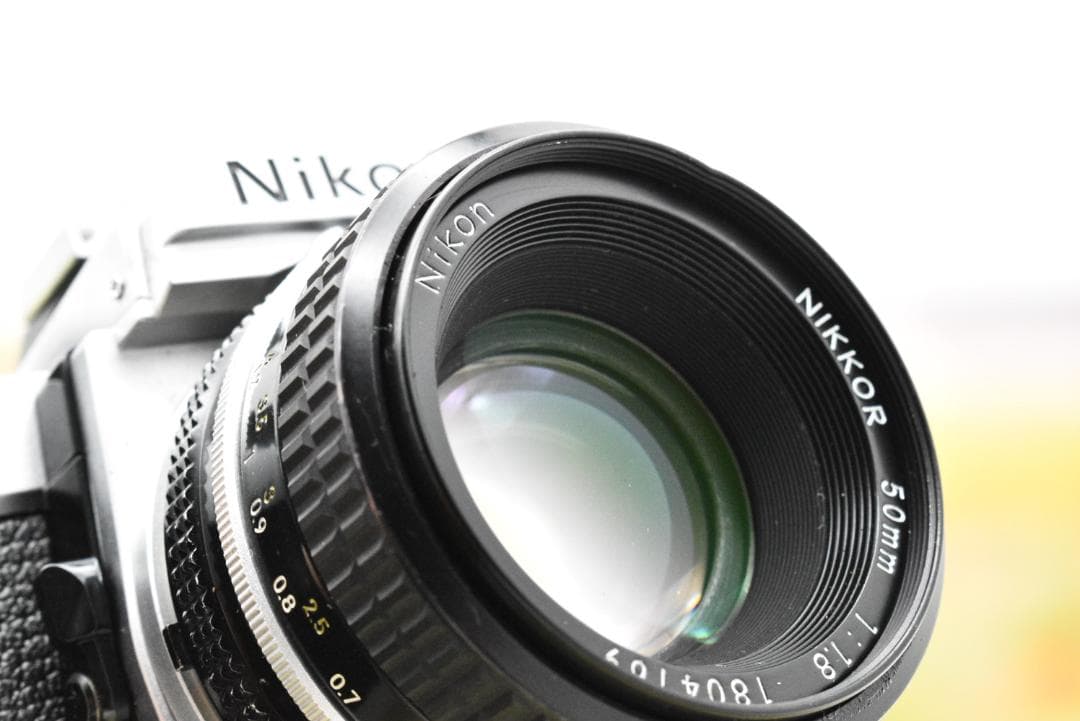 【整備済 完動品】 Nikon FM + NIKKOR 50mm F1.8