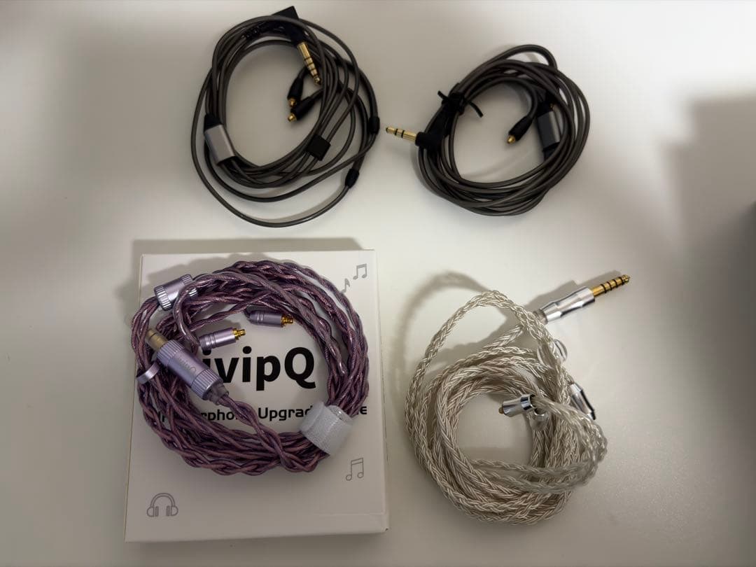 【eイヤ購入品】ゼンハイザー IE900 + オマケで4.4mmケーブル２つ