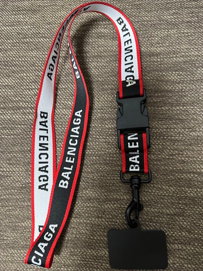 Balenciaga バレンシアガ PHONE HOLDER ネックストラップ
