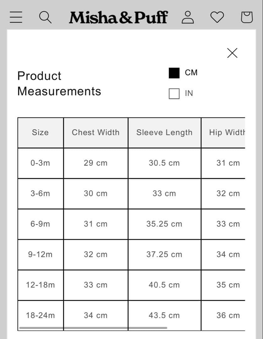 A*＊様 Misha&puff サーカス柄ロンパース 9～12m