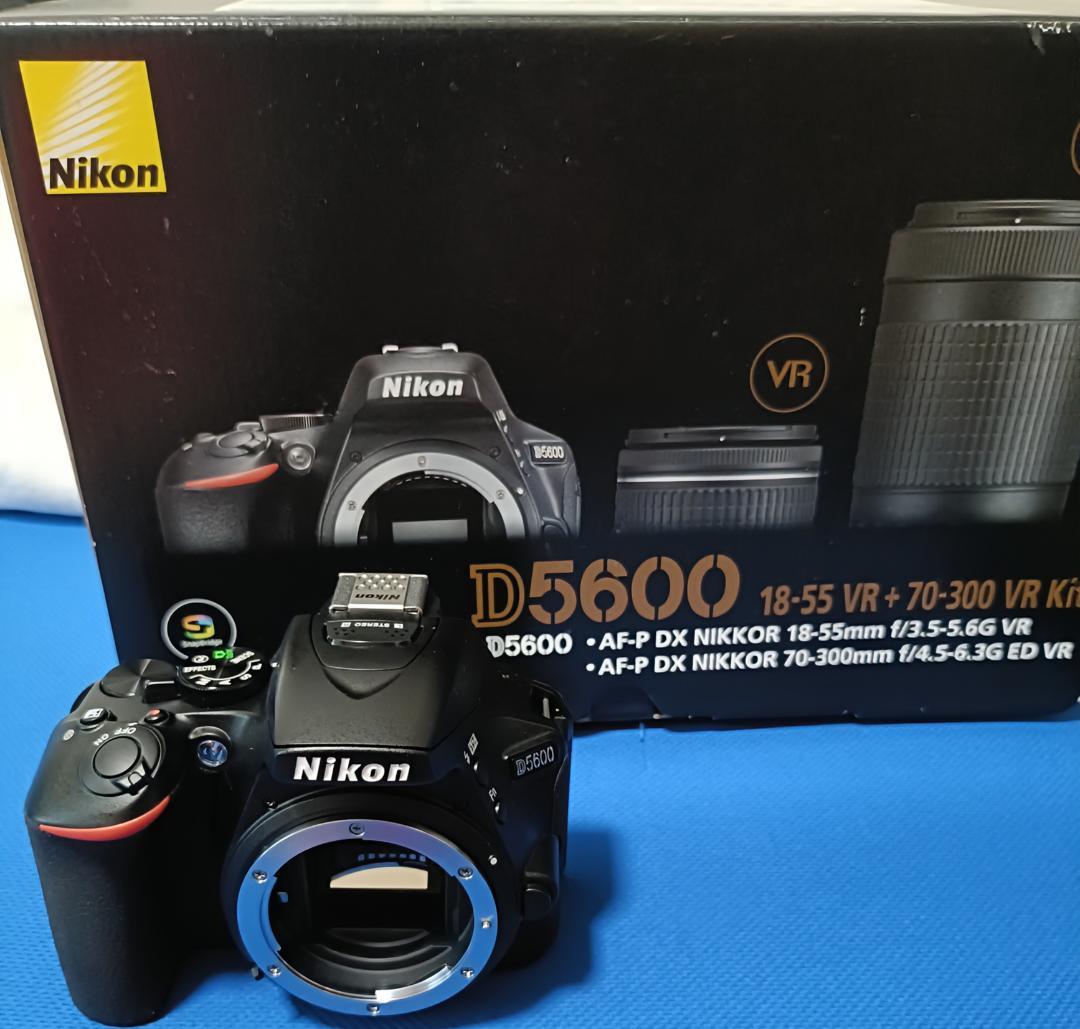 ’16年名機 nikon D5600 デジタル 新品同様 2496枚 64GB