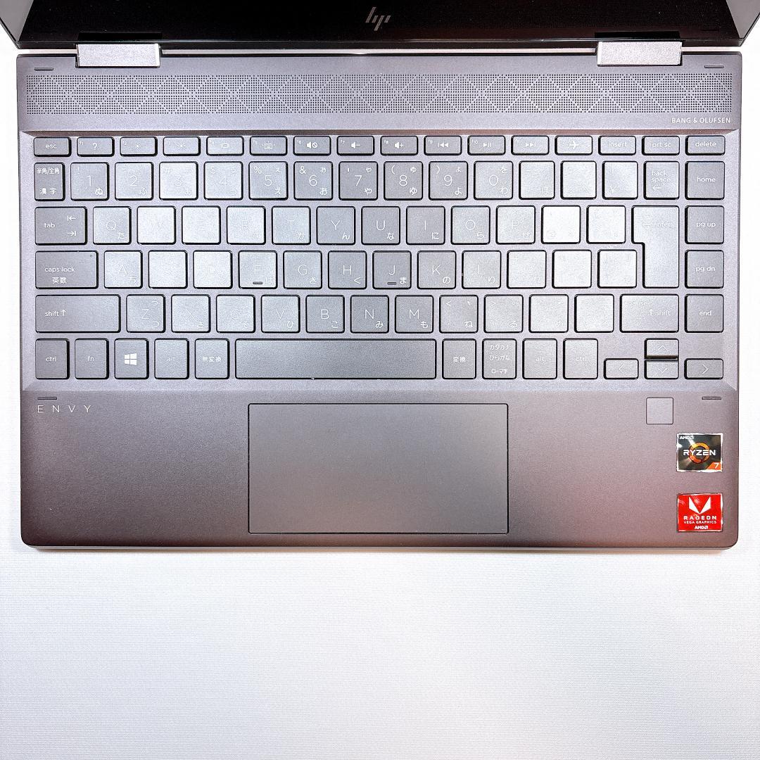 【バッテリー100％】hp Envy x360 2in1 タッチ高級機 _722