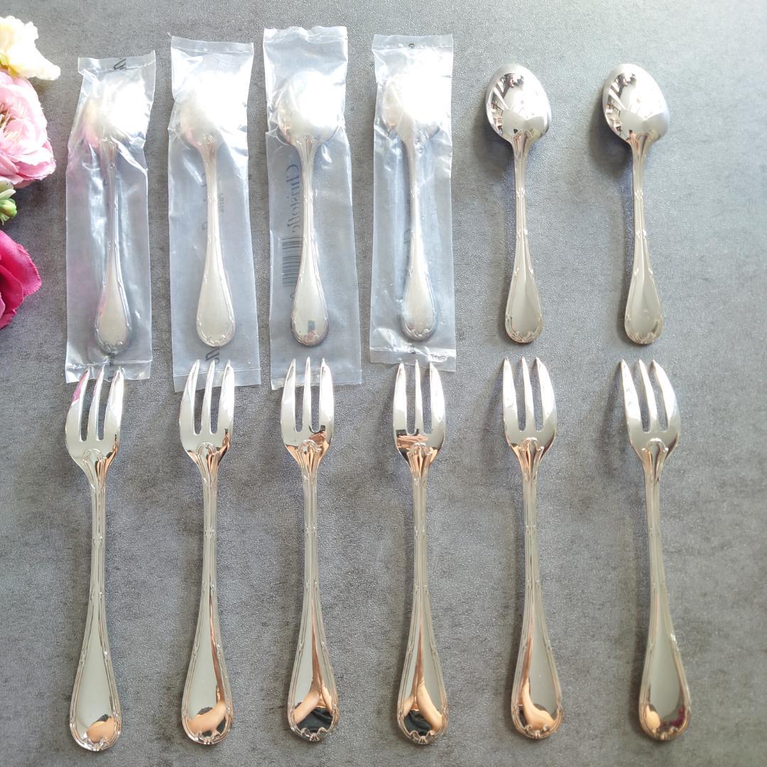 クリストフル リュバン ケーキフォーク コーヒースプーン 未開封含む 12点