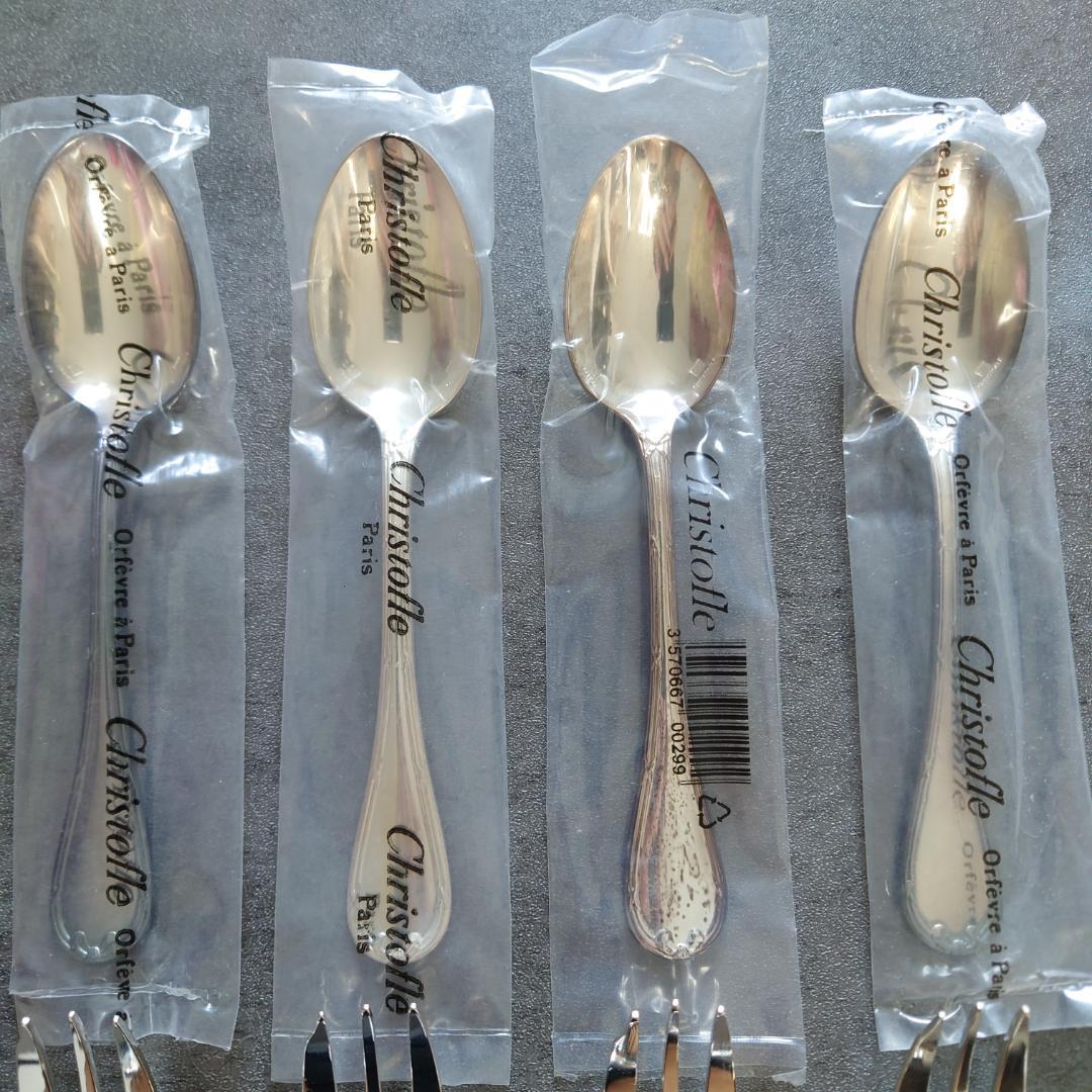 クリストフル リュバン ケーキフォーク コーヒースプーン 未開封含む 12点