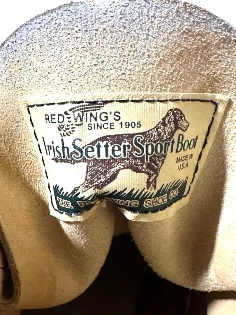 x*様 【未使用】　レッドウィング　8173 犬タグ　8E 復刻　アイリッシュセ