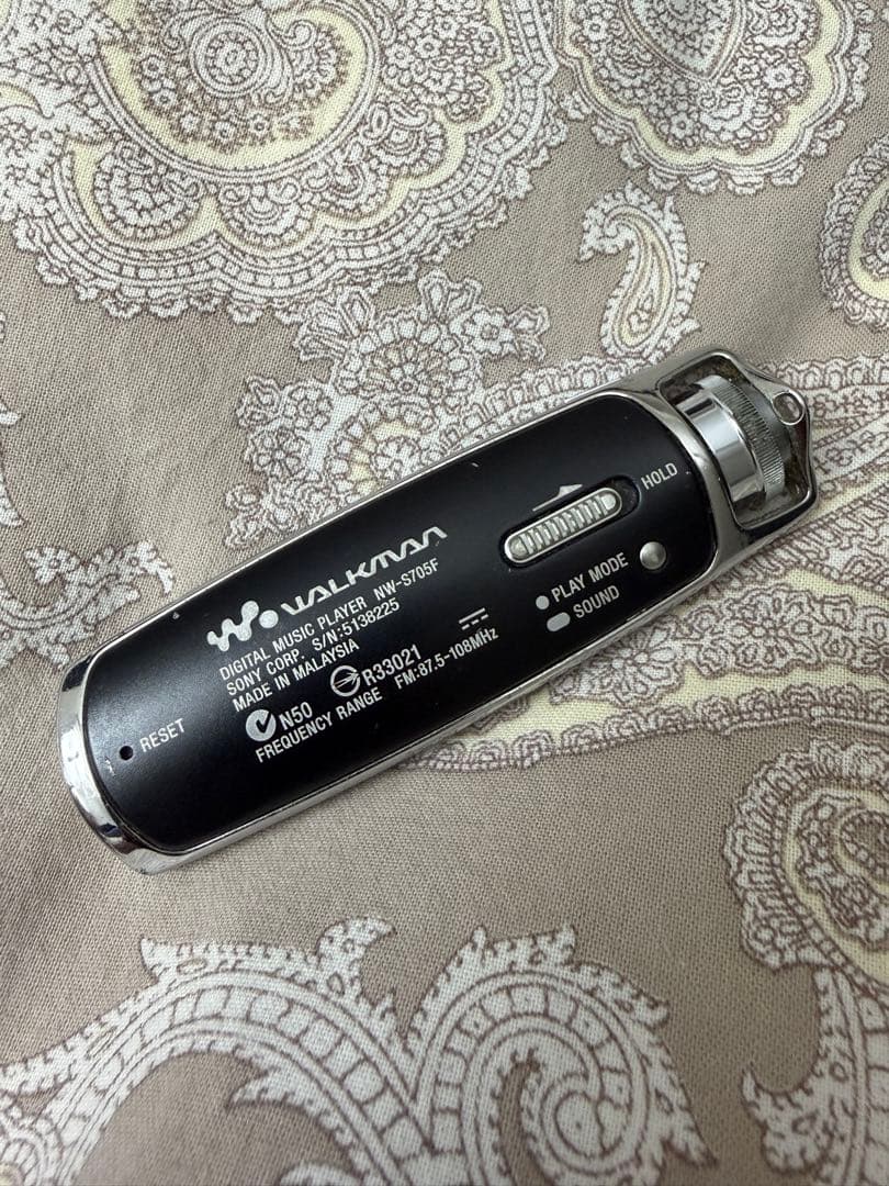 SONY ウォークマン NW-S705F ブラック